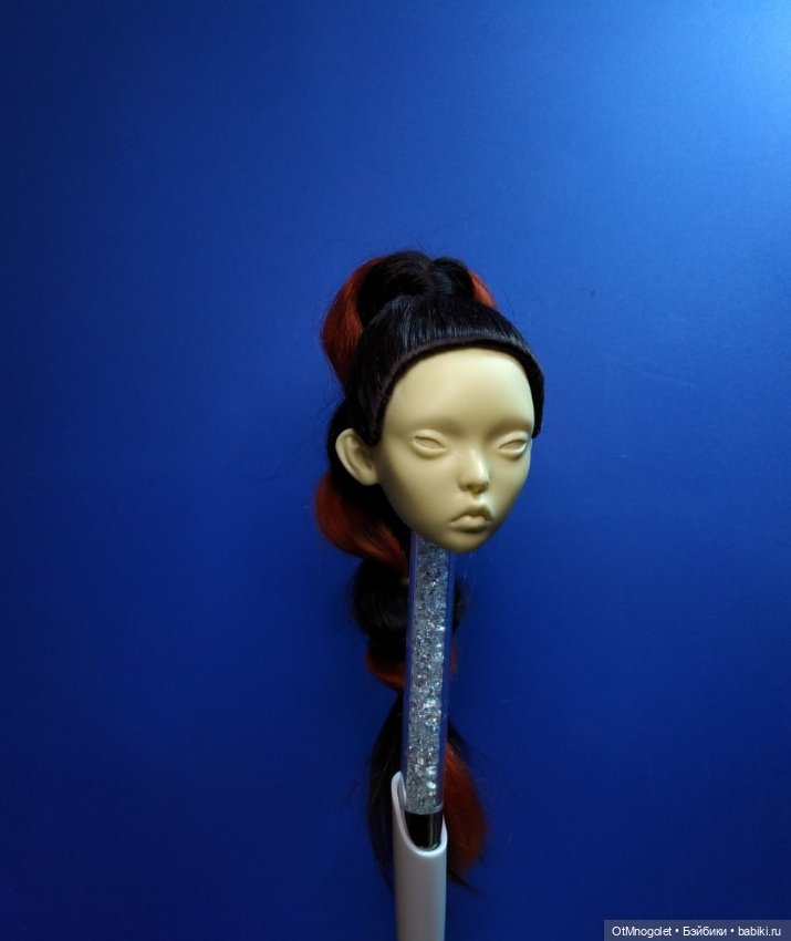 Скоро МК. Ювелирный парик "хвост"