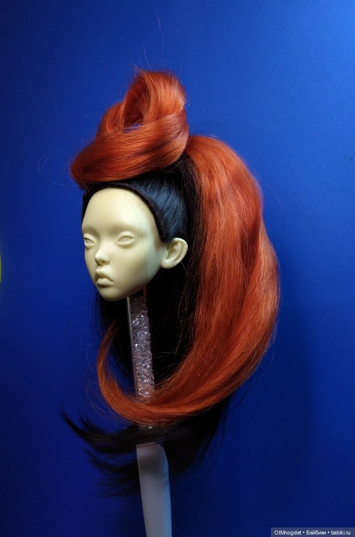 Скоро МК. Ювелирный парик "хвост"