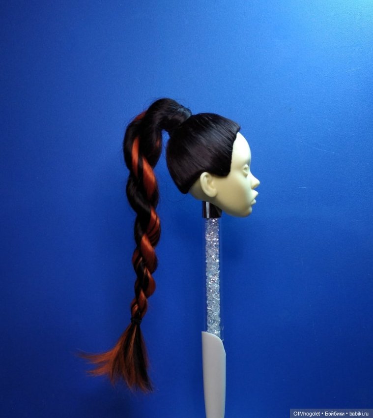 Скоро МК. Ювелирный парик "хвост" (фото 5)