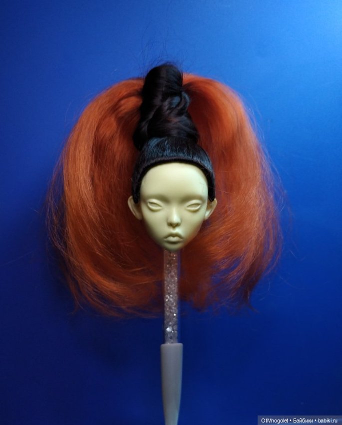 Скоро МК. Ювелирный парик "хвост"