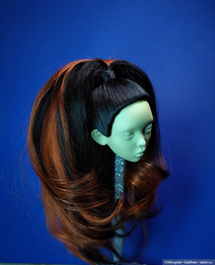 Скоро МК. Ювелирный парик "хвост"