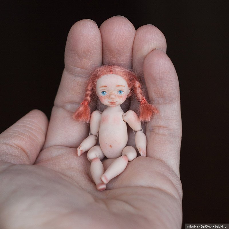 Малышки болтушки — Авторские миниатюрные куклы: лепка
