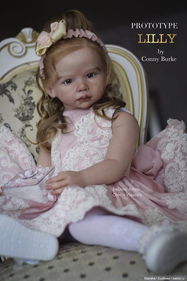 Кукла реборн Lilly скульптора Conny Burke, автор прототипа Олеся Власова (фото 5)
