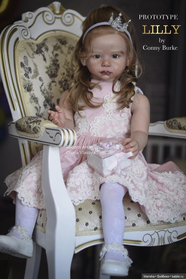 Кукла реборн Lilly скульптора Conny Burke, автор прототипа Олеся Власова (фото 4)