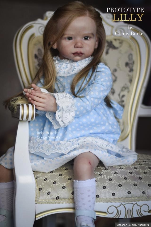 Кукла реборн Lilly скульптора Conny Burke, автор прототипа Олеся Власова