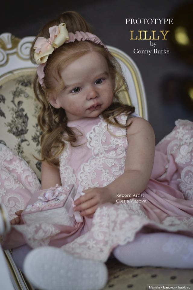 Кукла реборн Lilly скульптора Conny Burke, автор прототипа Олеся Власова (фото 7)