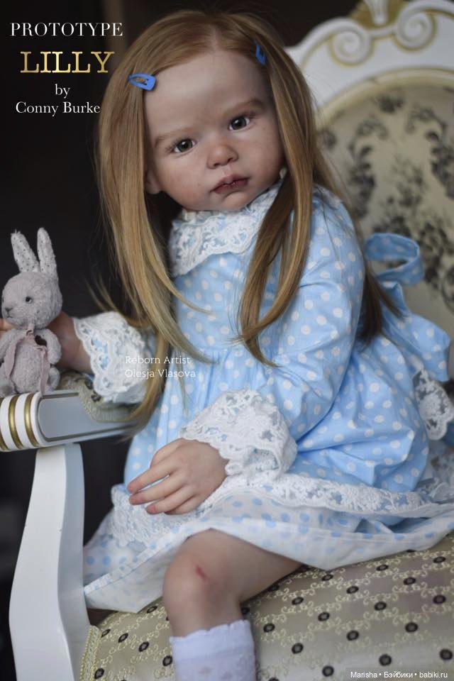 Кукла реборн Lilly скульптора Conny Burke, автор прототипа Олеся Власова (фото 2)