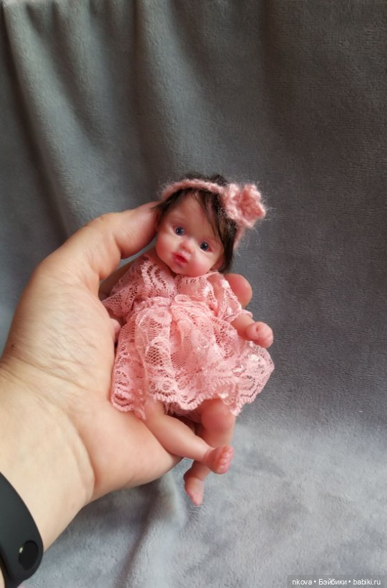 Куклы из силикона - маленькая блондинка-брюнетка-шатенка