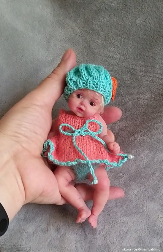 Куклы из силикона - маленькая блондинка-брюнетка-шатенка