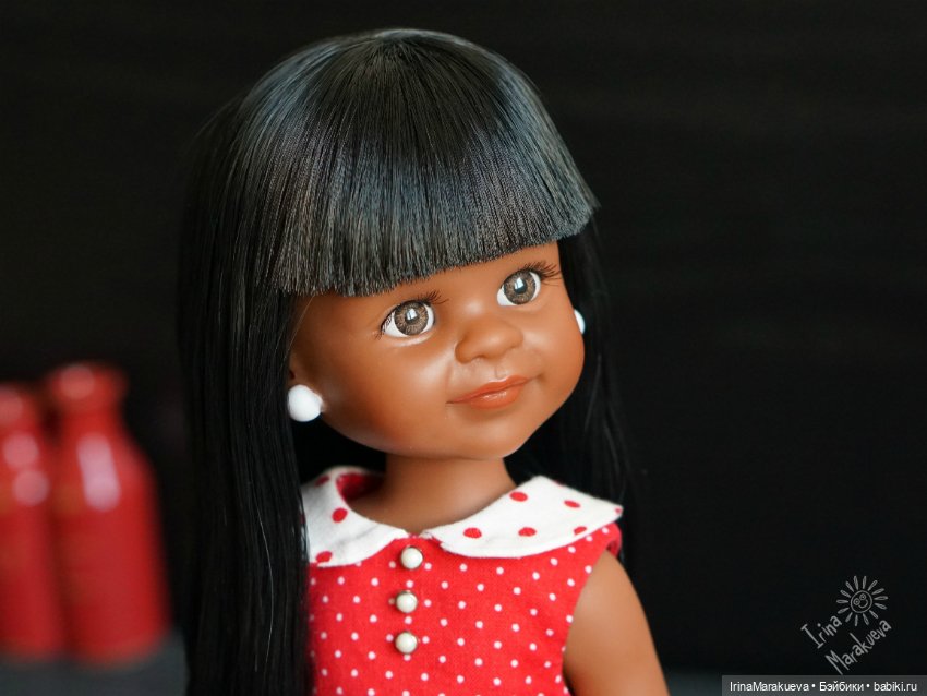 Маленькое красное платье — Куклы Paola Reina (Паола Рейна): новинки (фото 7)
