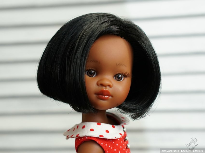 Маленькое красное платье — Куклы Paola Reina (Паола Рейна): новинки (фото 5)