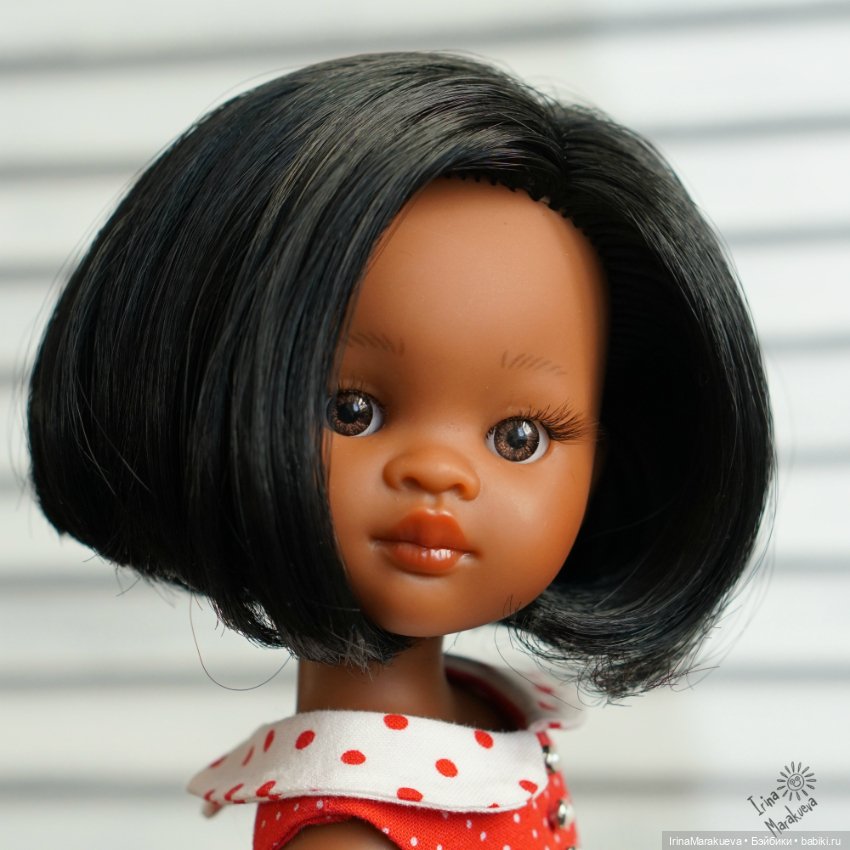 Маленькое красное платье — Куклы Paola Reina (Паола Рейна): новинки (фото 4)