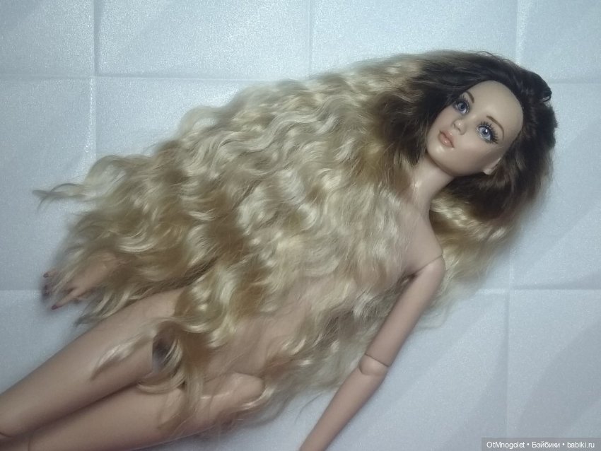 МК ot Mnogolet — Волосы и парики для кукол: МК