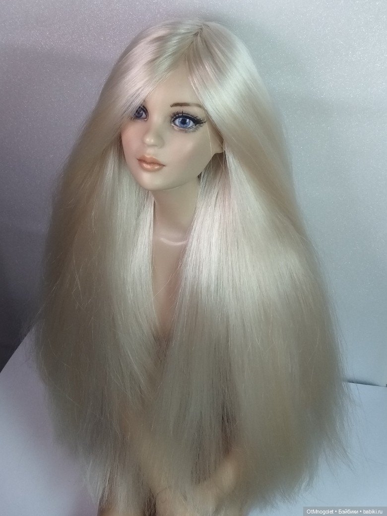 МК ot Mnogolet — Волосы и парики для кукол: МК (фото 5)