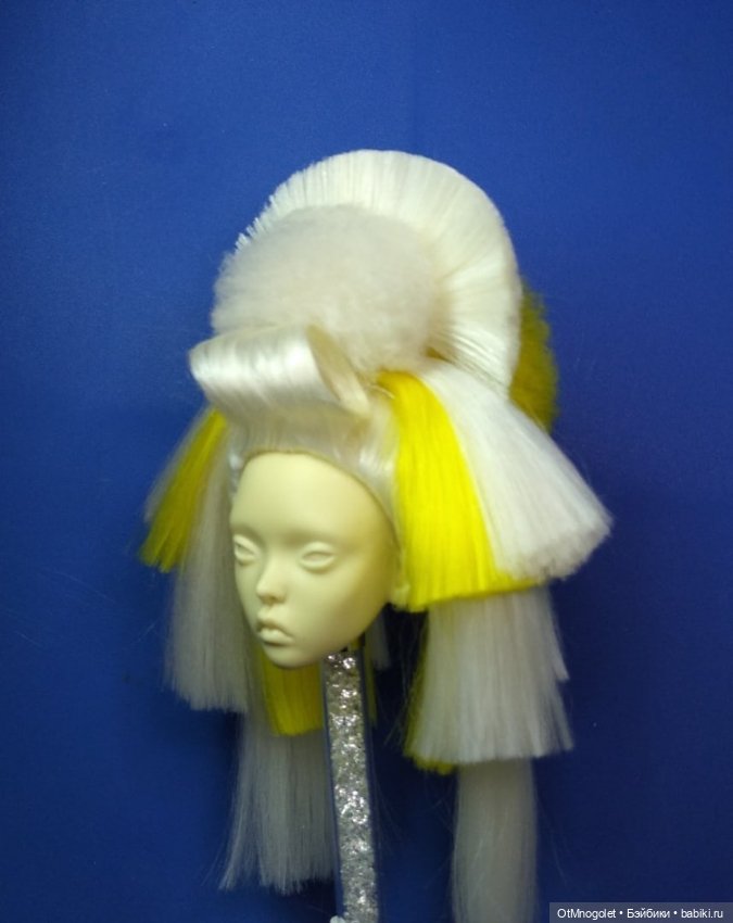 МК ot Mnogolet — Волосы и парики для кукол: МК