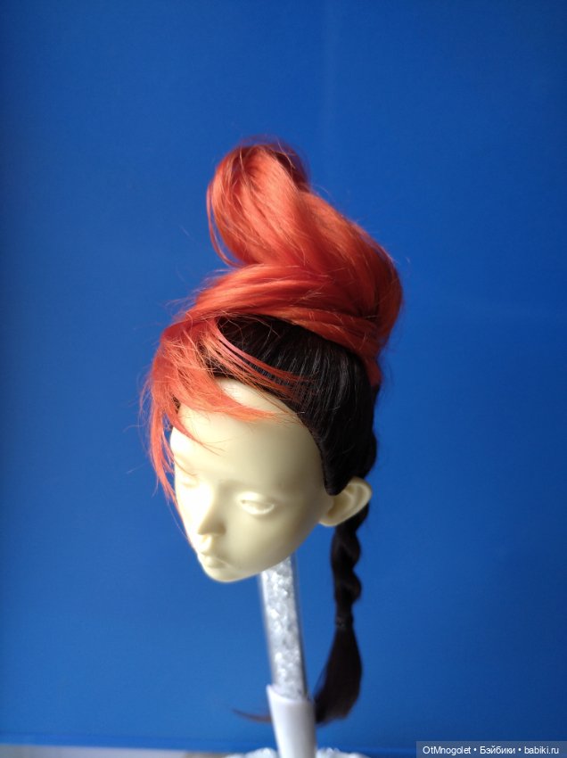 МК ot Mnogolet — Волосы и парики для кукол: МК