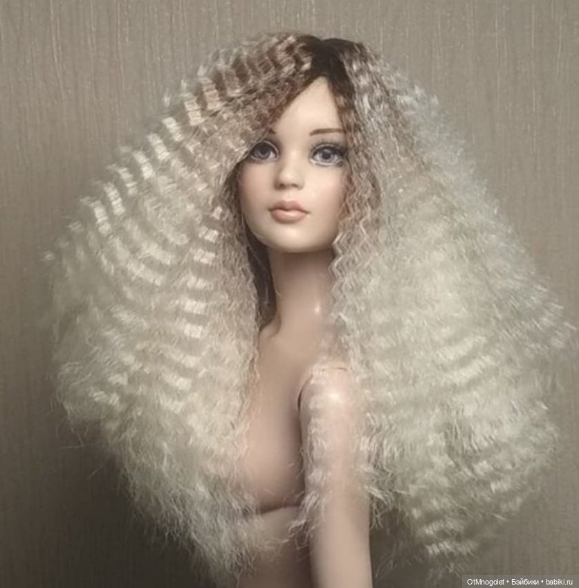 МК ot Mnogolet — Волосы и парики для кукол: МК