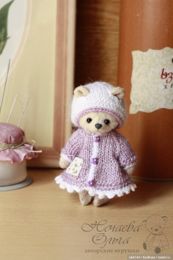 Мишка малышка Амелия — Авторские мишки Тедди и друзья: фото (фото 5)