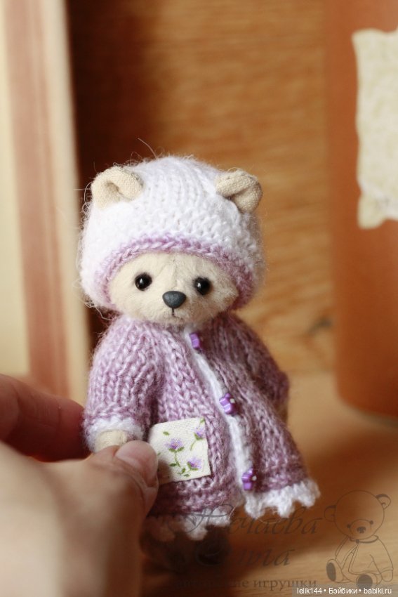 Мишка малышка Амелия — Авторские мишки Тедди и друзья: фото (фото 2)