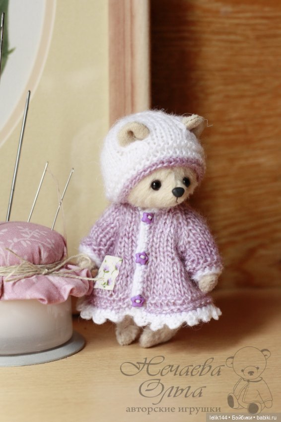 Мишка малышка Амелия — Авторские мишки Тедди и друзья: фото (фото 3)