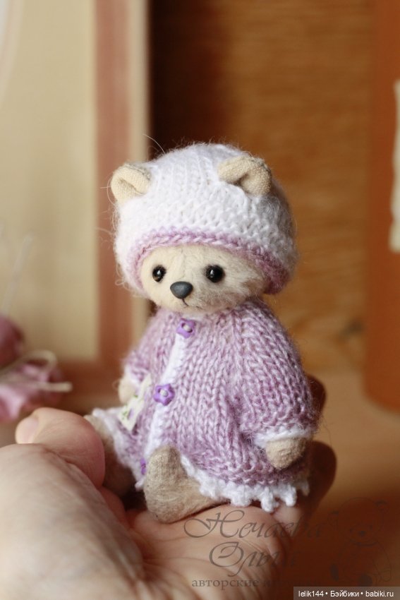 Мишка малышка Амелия — Авторские мишки Тедди и друзья: фото (фото 4)