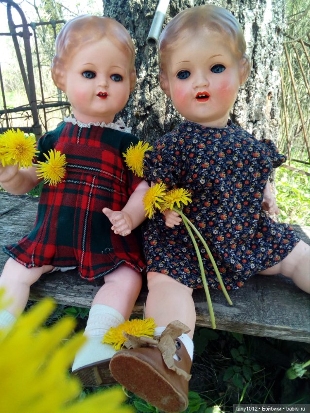Анфиска и Раиска Барбели — Антикварные куклы Armand Marseille (AM): молд 390 (фото 2)
