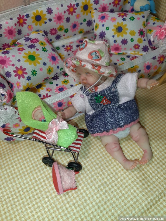 Новая малышка — Авторские миниатюрные куклы: лепка