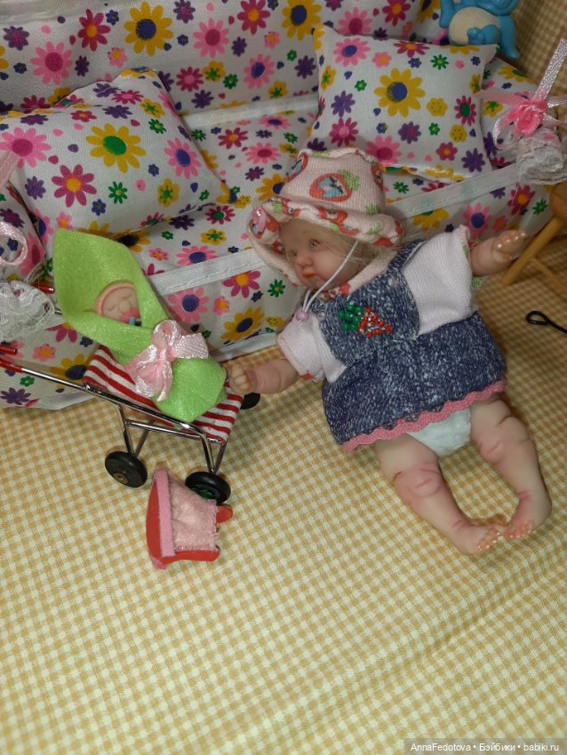Новая малышка — Авторские миниатюрные куклы: лепка