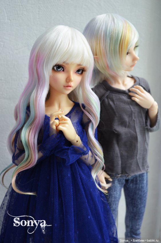 Радужные волосы эльфов — Куклы Fairyland (ФэйриЛэнд): BJD (БЖД) (фото 2)