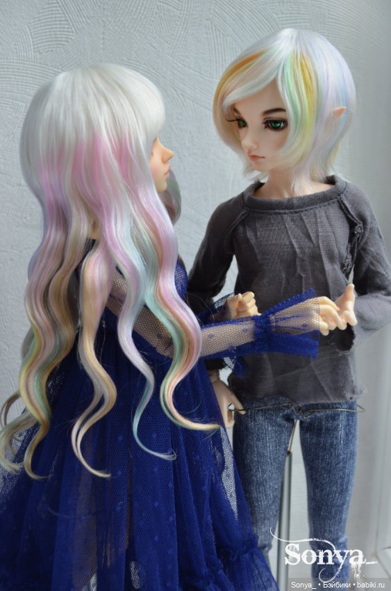 Радужные волосы эльфов — Куклы Fairyland (ФэйриЛэнд): BJD (БЖД) (фото 9)