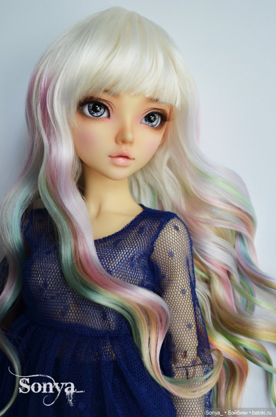Радужные волосы эльфов — Куклы Fairyland (ФэйриЛэнд): BJD (БЖД)