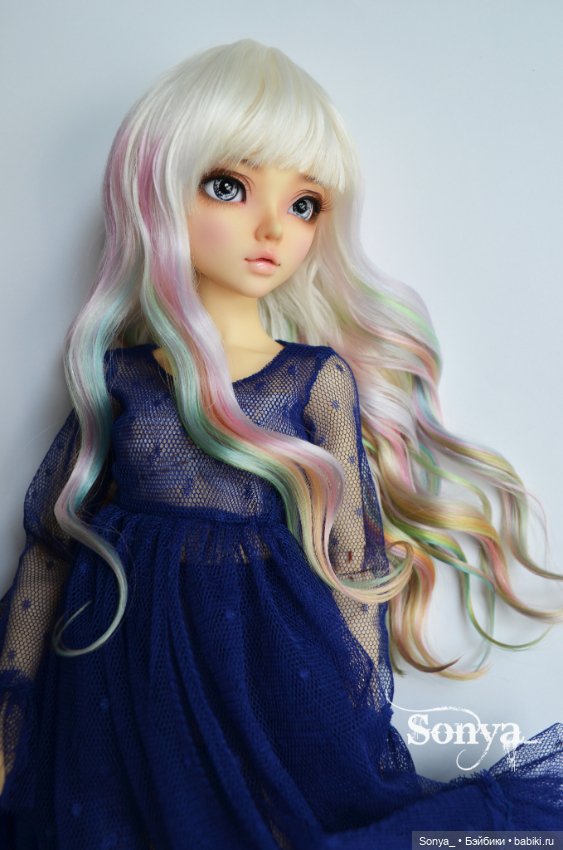 Радужные волосы эльфов — Куклы Fairyland (ФэйриЛэнд): BJD (БЖД)
