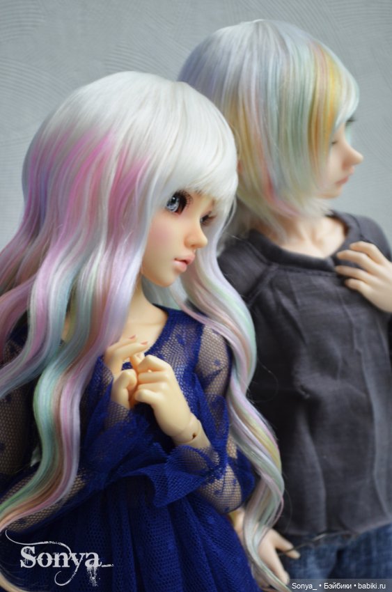 Радужные волосы эльфов — Куклы Fairyland (ФэйриЛэнд): BJD (БЖД) (фото 6)