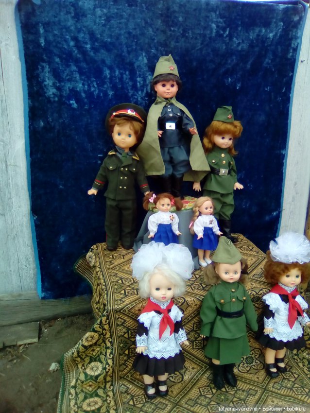 Парад победы — Коллекции винтажных кукол и игрушек: СССР (фото 2)