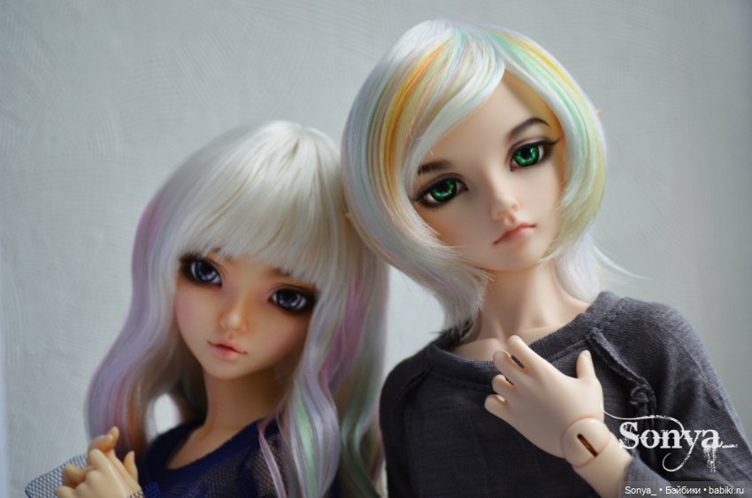 Радужные волосы эльфов — Куклы Fairyland (ФэйриЛэнд): BJD (БЖД) (фото 5)