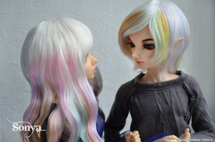 Радужные волосы эльфов — Куклы Fairyland (ФэйриЛэнд): BJD (БЖД) (фото 8)
