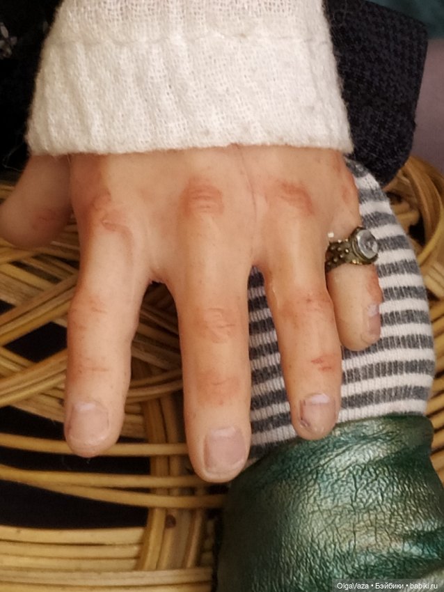 Гном с монетками — Лепка авторских кукол: полимерная глина (фото 7)