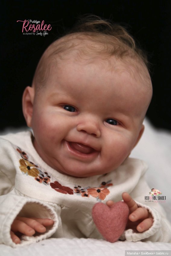 Toddler Rosalee скульптора Sandrien Faber, автор прототипа Shaylen Maxwell (фото 4)