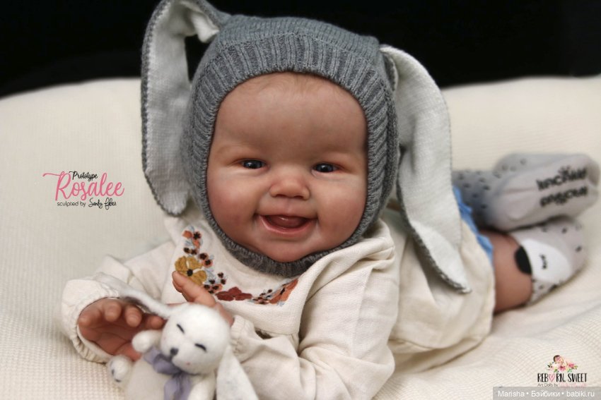 Toddler Rosalee скульптора Sandrien Faber, автор прототипа Shaylen Maxwell
