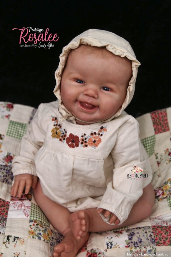 Toddler Rosalee скульптора Sandrien Faber, автор прототипа Shaylen Maxwell (фото 6)