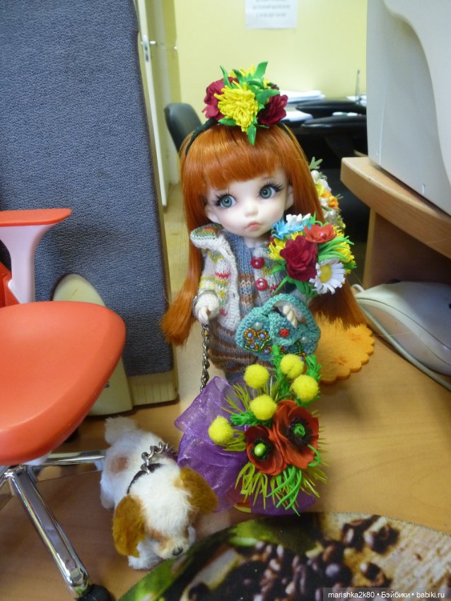 МК одуванчиков из фома — Создание миниатюры: МК