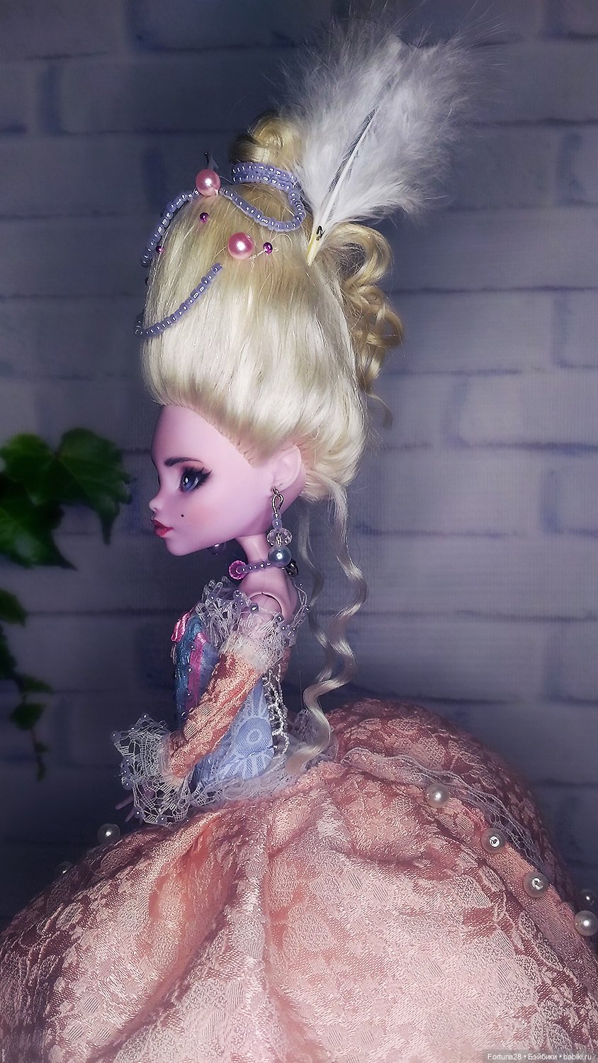 Мода времен - ООАК по мотивам Марии Антуанетты (фото 8)