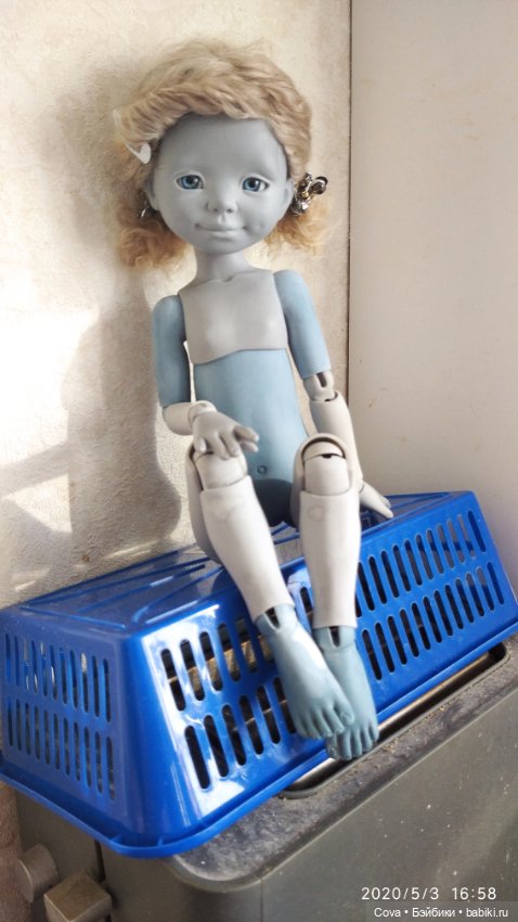 Работа над новым молдом — Авторские шарнирные куклы своими руками: лепка