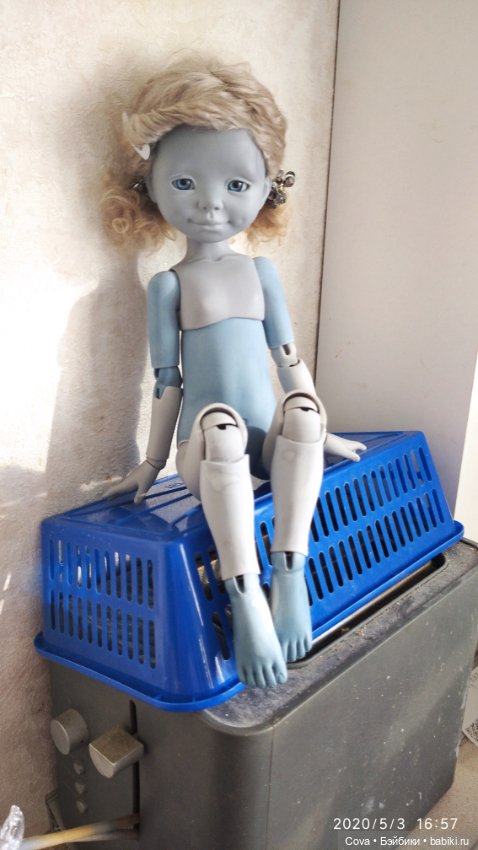 Работа над новым молдом — Авторские шарнирные куклы своими руками: лепка