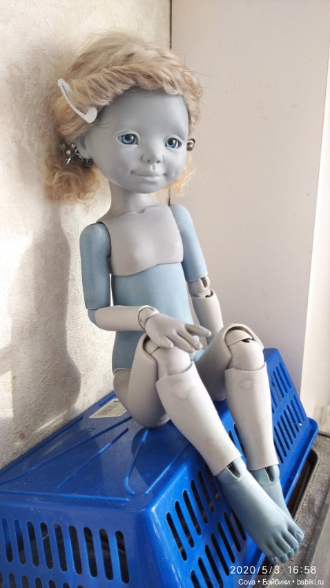 Работа над новым молдом — Авторские шарнирные куклы своими руками: лепка