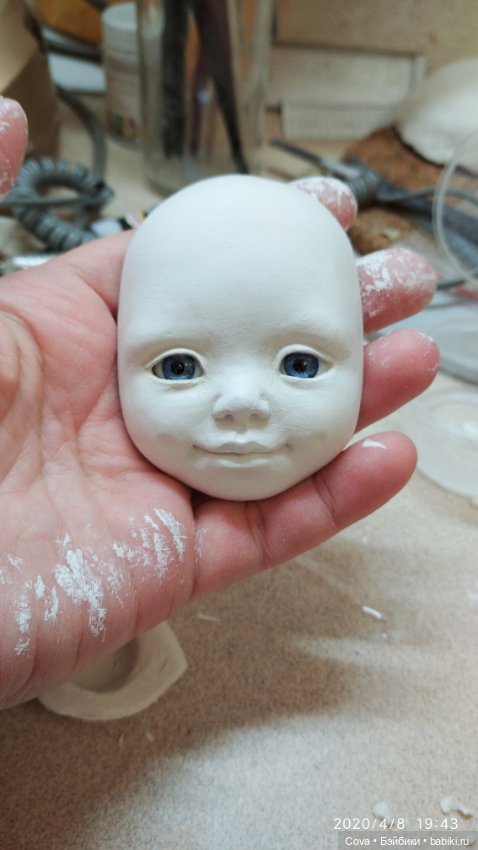 Работа над новым молдом — Авторские шарнирные куклы своими руками: лепка (фото 3)