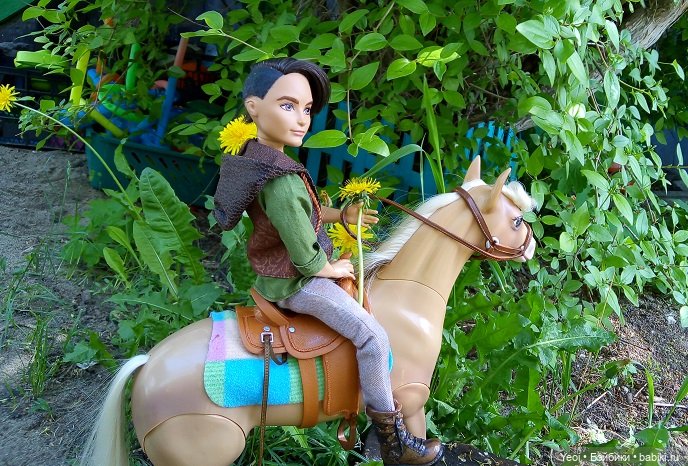 Прогулка с Хантером ЭАХ и Лошадью Лив