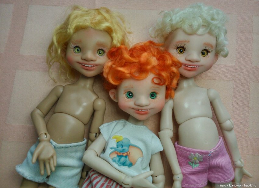 Оливерчики приехали — Авторские шарнирные куклы своими руками: лепка (фото 4)