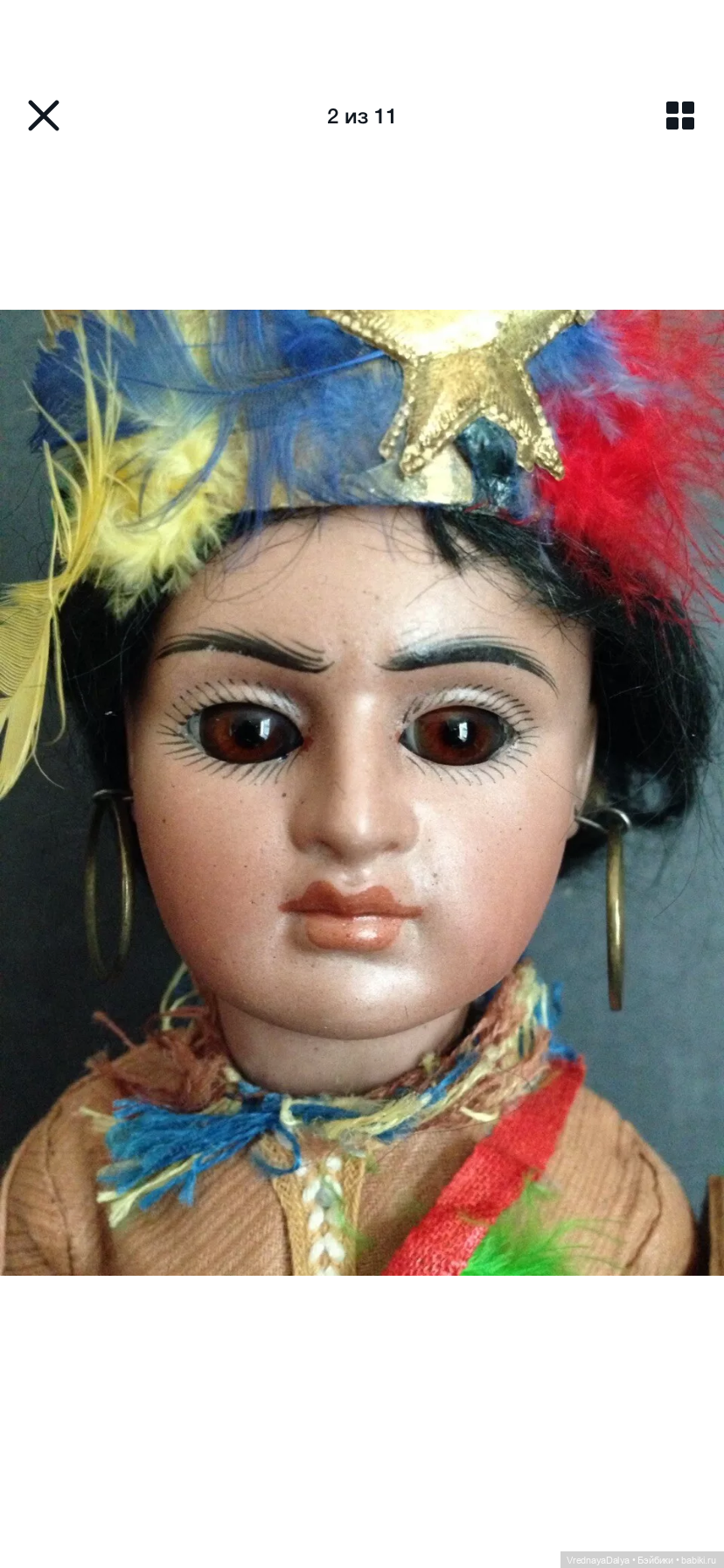 Антикварная кукла: оригинал ли