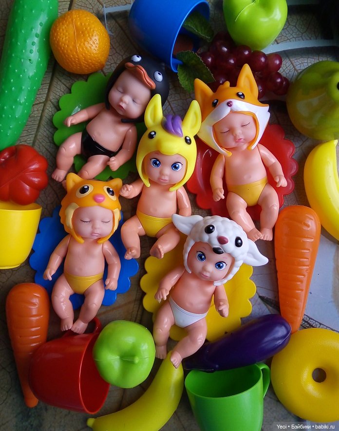 Пупсик в шапочке из Магнита 02: 9 из 12